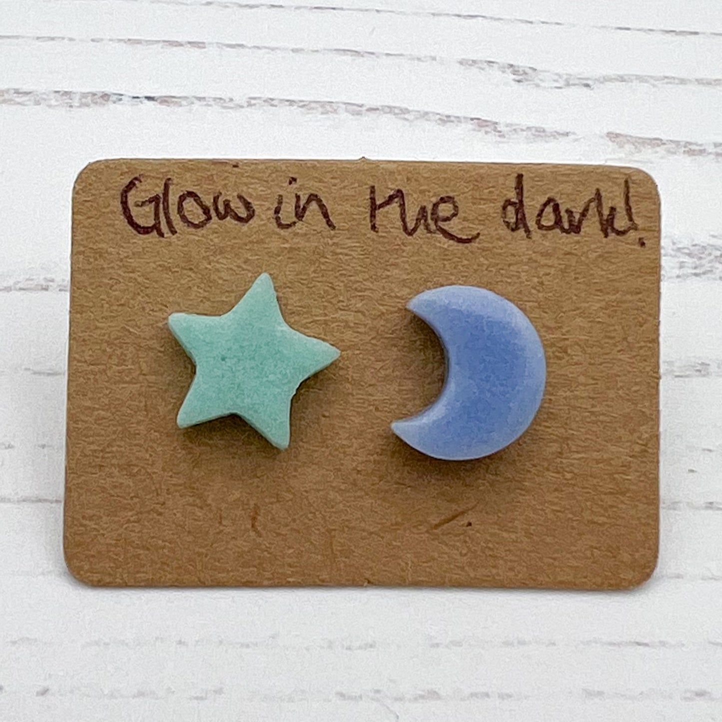 Star and Moon - Glow in the dark