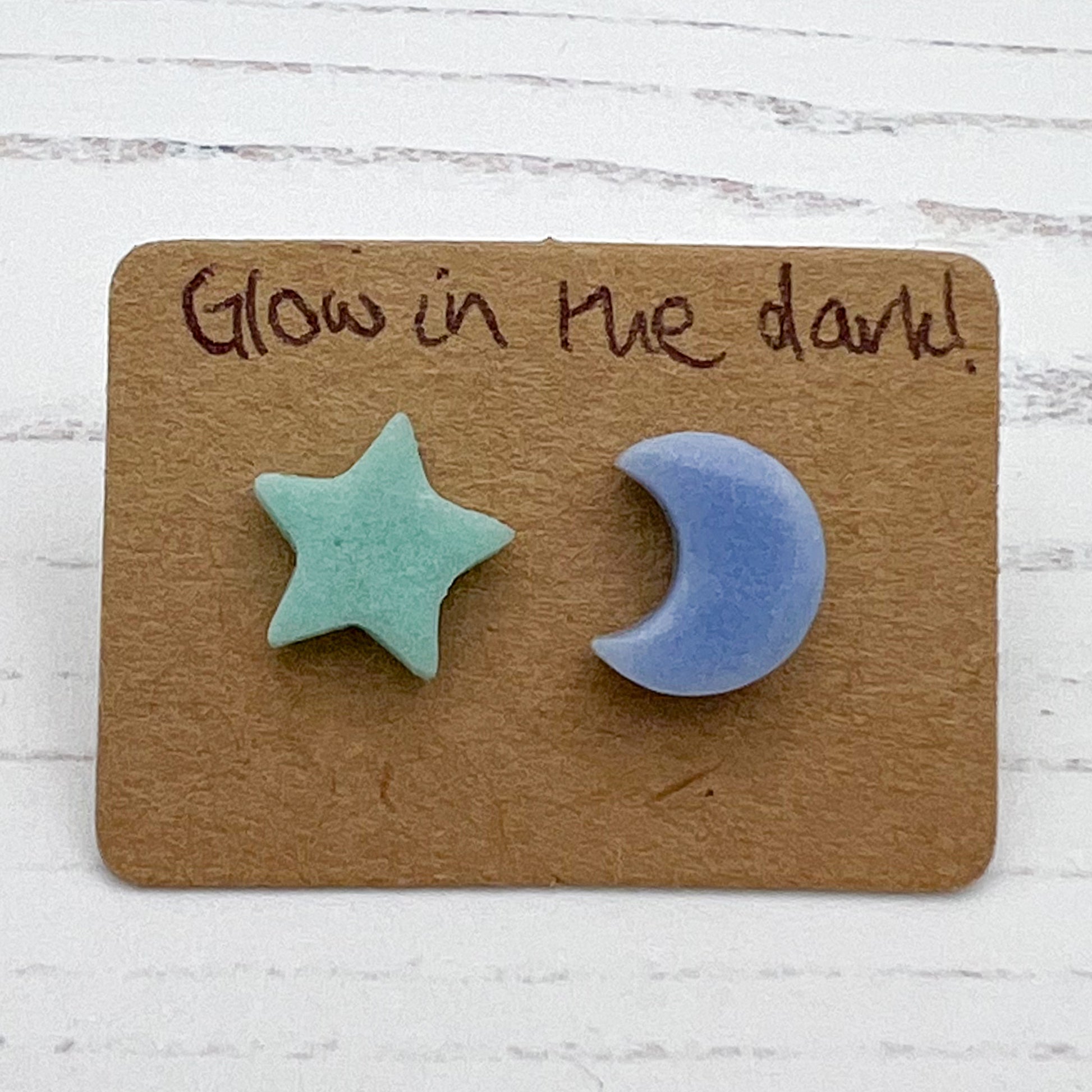 Star and Moon - Glow in the dark