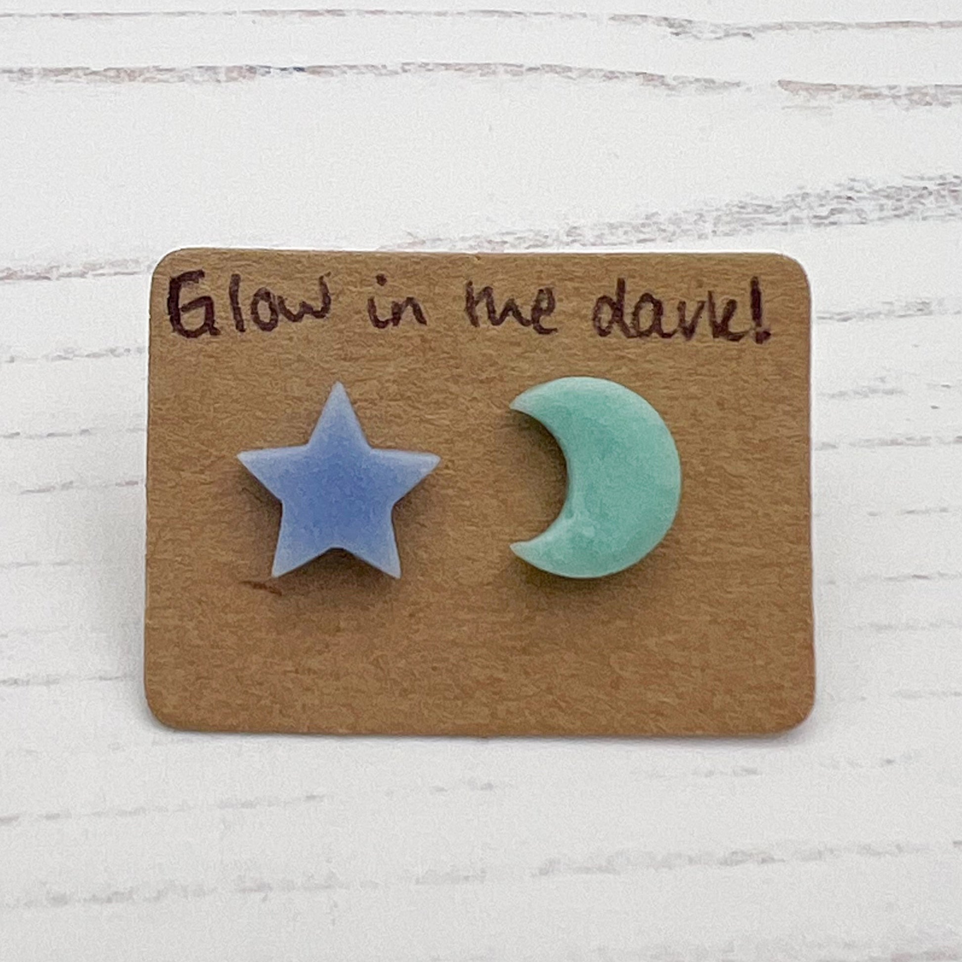 Star and Moon - Glow in the dark