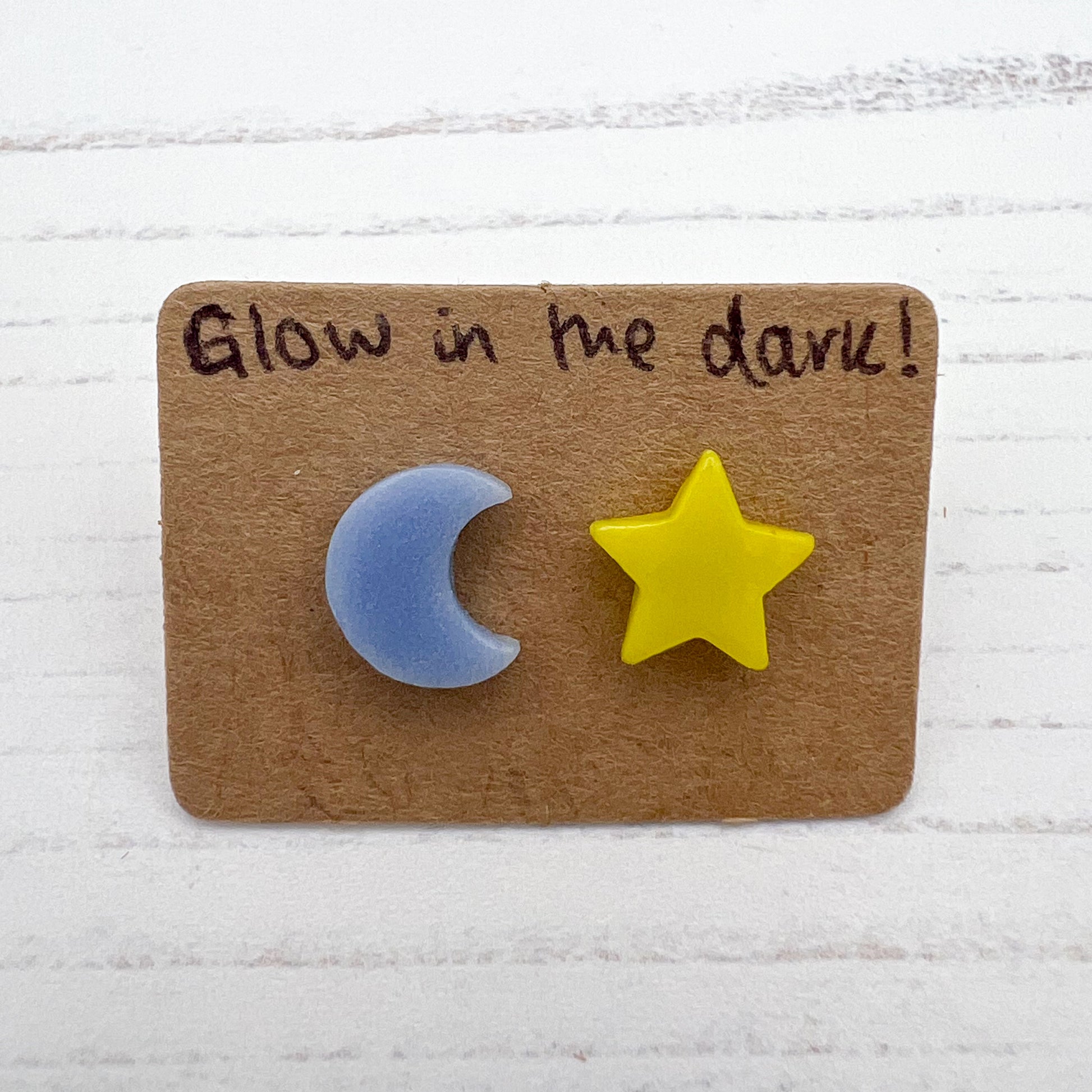 Star and Moon - Glow in the dark & Yellow