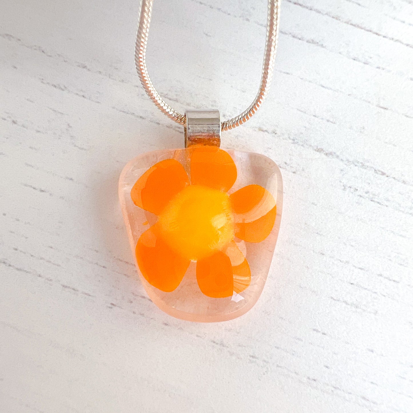 Handmade Flower Necklace