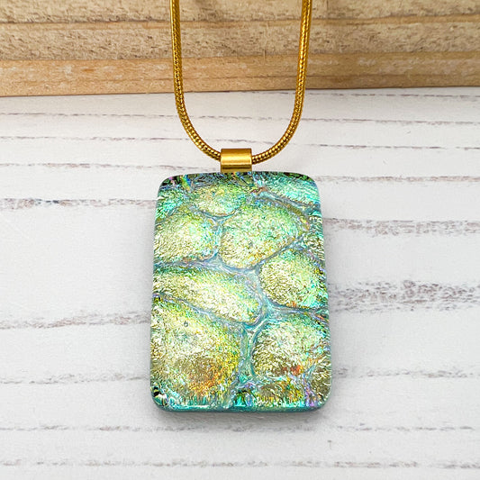 Multicoloured Gold Necklace