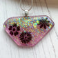 Pink Flower Necklace