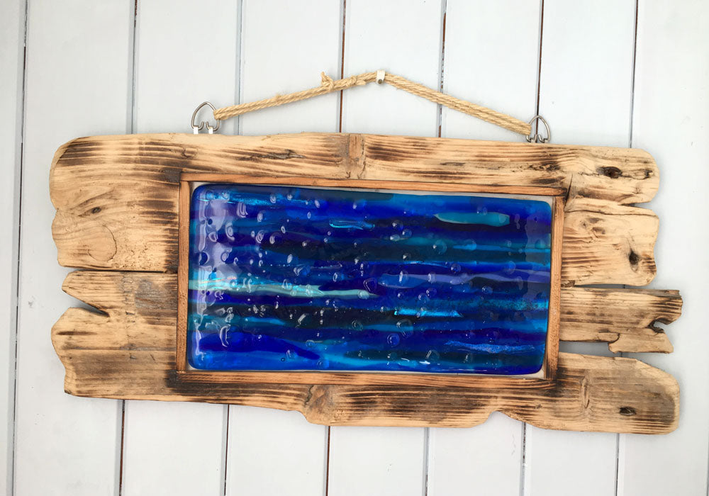 Blue Sea Dichroic Artwork