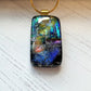 Twinkle Purple Glass Necklace