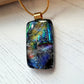 Twinkle Purple Glass Necklace