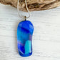 Sea Dichroic Glass Necklace Seven