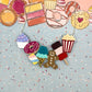 Bakery Acrylic Necklace Prototypes