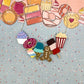 Bakery Acrylic Necklace Prototypes