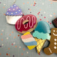 Bakery Acrylic Necklace Prototypes