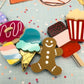 Bakery Acrylic Necklace Prototypes