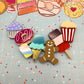 Bakery Acrylic Necklace Prototypes