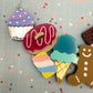 Bakery Acrylic Necklace Prototypes