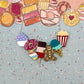 Bakery Acrylic Necklace Prototypes