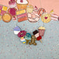 Bakery Acrylic Necklace Prototypes