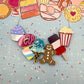 Bakery Acrylic Necklace Prototypes