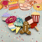 Bakery Acrylic Necklace Prototypes