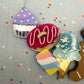 Bakery Acrylic Necklace Prototypes