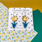 Tulips Acrylic Earrings