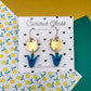 Tulips Acrylic Earrings