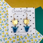 Tulip acrylic earrings