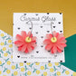 Daisy Flower Acrylic Earrings