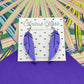 Feather Acrylic Earrings