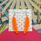 Feather Acrylic Earrings