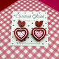 Hearts With Hearts Acrylic Earrings