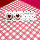Hearts With Hearts Acrylic Earrings
