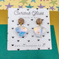 Shell Acrylic Earrings