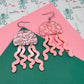 Jellyfish acrylic earrings