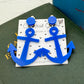 Anchor acrylic earrings