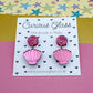 Shell Acrylic Earrings