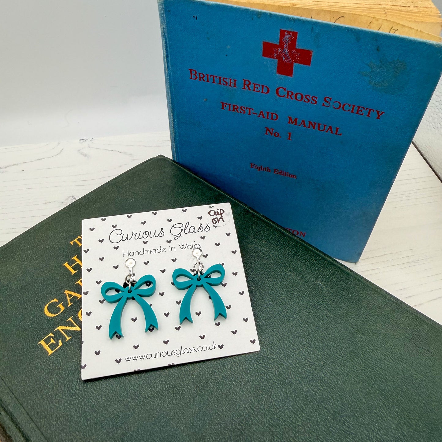 Bow Acrylic Earrings