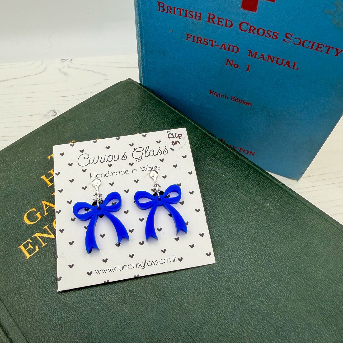 Bow Acrylic Earrings