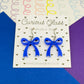 Bow Acrylic Earrings