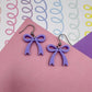 Bow Acrylic Earrings