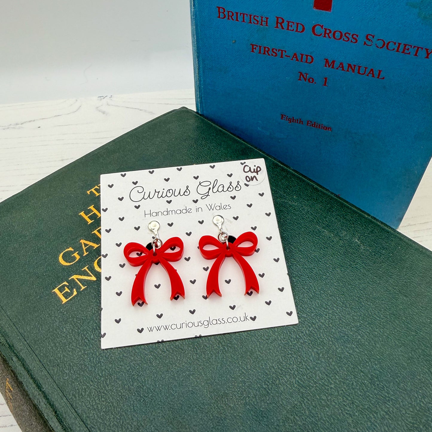 Bow Acrylic Earrings