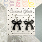Bow Acrylic Earrings