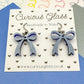 Bow Acrylic Earrings