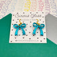 Bow Acrylic Earrings