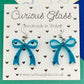 Bow Acrylic Earrings