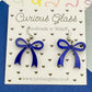 Bow Acrylic Earrings