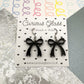 Bow Acrylic Earrings