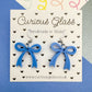 Bow Acrylic Earrings