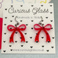 Bow Acrylic Earrings