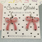 Bow Acrylic Earrings