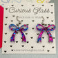 Bow Acrylic Earrings