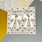 Bow Acrylic Earrings (Larger)